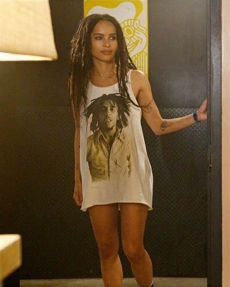 zoe kravitz shirt dress